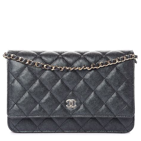 chanel iridescent caviar quilted wallet|Wallets on Chain .